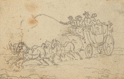 Rysunek z albumu autorstwa Thomas Rowlandson