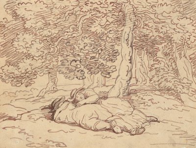 Rysunek z albumu autorstwa Thomas Rowlandson