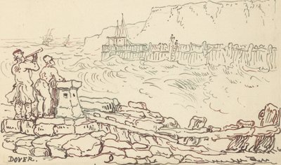 Rysunek z albumu autorstwa Thomas Rowlandson