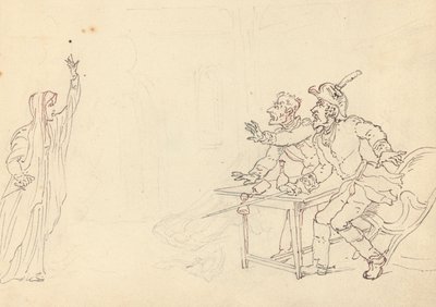 Rysunek z albumu autorstwa Thomas Rowlandson