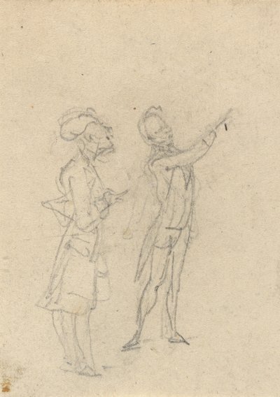 Rysunek z albumu autorstwa Thomas Rowlandson