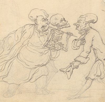 Rysunek z albumu autorstwa Thomas Rowlandson