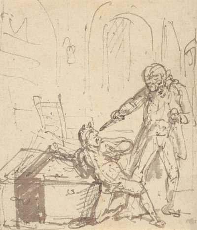 Rysunek z albumu autorstwa Thomas Rowlandson