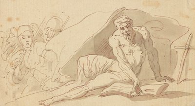Rysunek z albumu autorstwa Thomas Rowlandson