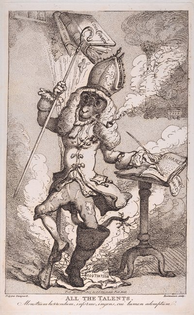 Wszystkie talenty, 18 kwietnia 1807 r., 18 kwietnia 1807 r. autorstwa Thomas Rowlandson