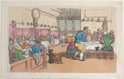 Restauracja autorstwa Thomas Rowlandson