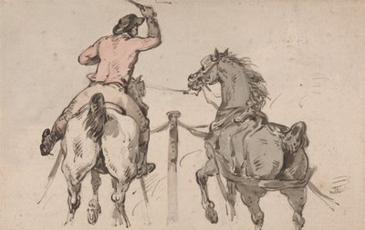 Angielski postylion autorstwa Thomas Rowlandson