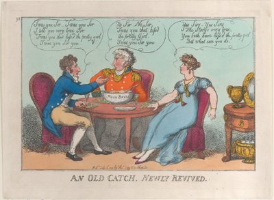 Stary połów, nowo wskrzeszony, 18 lipca 1809 r., 18 lipca 1809 r. autorstwa Thomas Rowlandson
