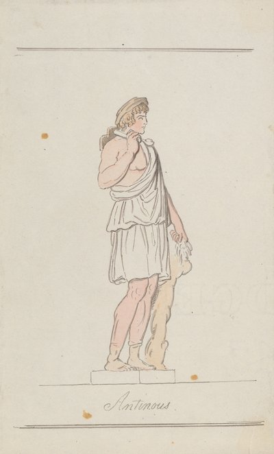 Antinous jako Aristaeus autorstwa Thomas Rowlandson
