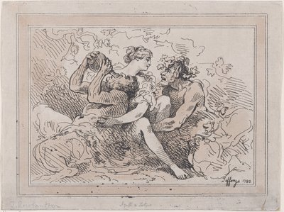 Bachantki, 1786., 1786. autorstwa Thomas Rowlandson