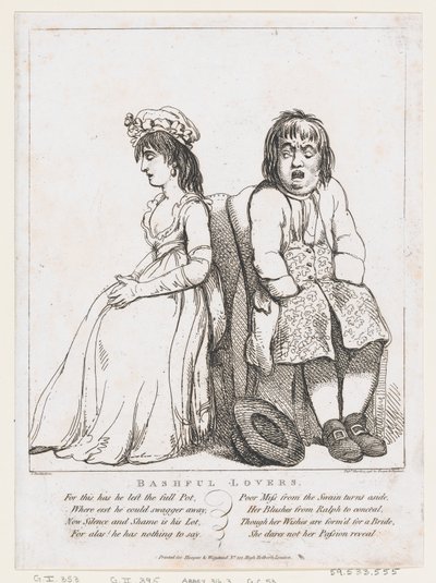 Nieśmiałi Kochankowie, 15 marca 1798., 15 marca 1798. autorstwa Thomas Rowlandson