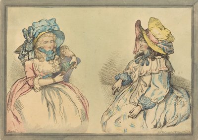 Piękna, opublikowana w 1792 r. autorstwa Thomas Rowlandson