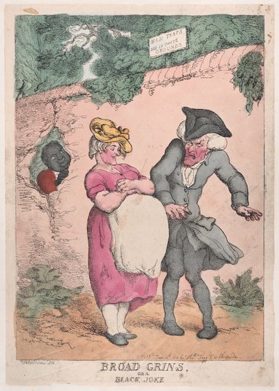 Szerokie uśmiechy, czyli czarny żart, 4 czerwca 1812 r., 4 czerwca 1812 r. autorstwa Thomas Rowlandson