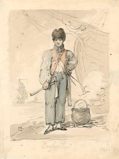 Carpenter autorstwa Thomas Rowlandson