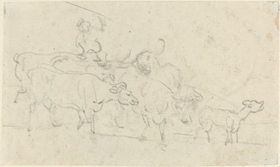 Bydło autorstwa Thomas Rowlandson