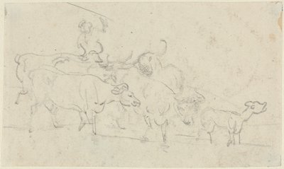 Bydło autorstwa Thomas Rowlandson