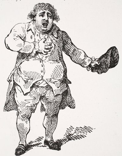 Charles James Fox jako Demostenes, ilustracja z „Hutchinson