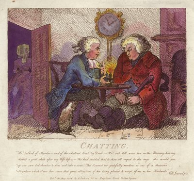 Pogawędki z podróży Boswella po Hebrydach autorstwa Thomas Rowlandson