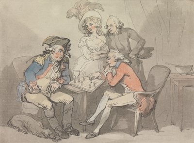 Szach-mat autorstwa Thomas Rowlandson