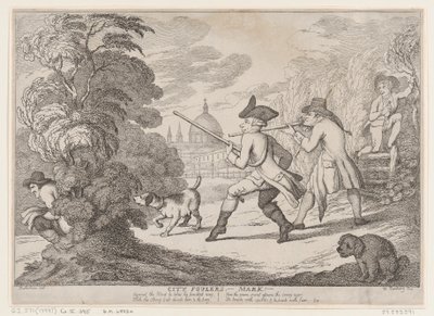 City Foulers-Mark!, 1799., 1799. autorstwa Thomas Rowlandson