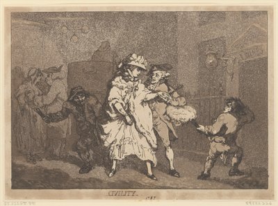 Uprzejmość autorstwa Thomas Rowlandson