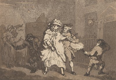 Uprzejmość, 1787., 1787. autorstwa Thomas Rowlandson