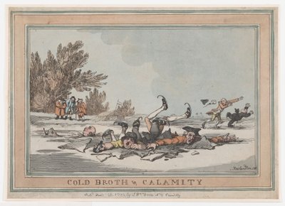 Cold Broth & Calamity, 26 stycznia 1792., 26 stycznia 1792. autorstwa Thomas Rowlandson