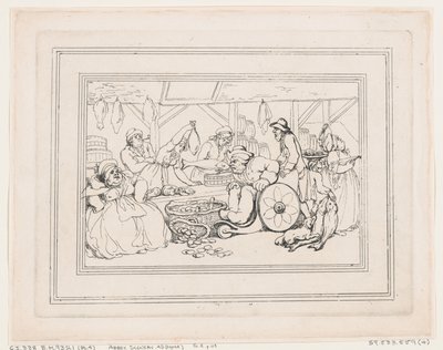 „Comforts of Bath”, tablica 4 autorstwa Thomas Rowlandson