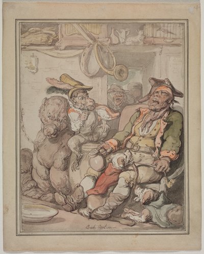 Porównawcze badanie anatomii autorstwa Thomas Rowlandson