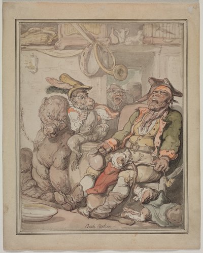 Porównawcze studium anatomii, c. 1810-1820. autorstwa Thomas Rowlandson