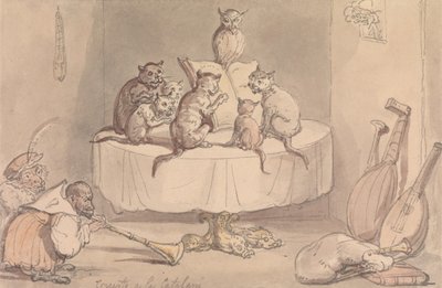 Koncert w stylu Catalani autorstwa Thomas Rowlandson