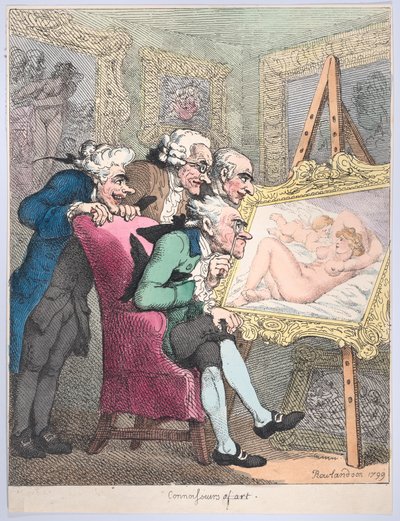 Koneserzy, 20 czerwca 1799., 20 czerwca 1799. autorstwa Thomas Rowlandson