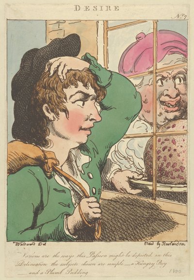 Pożądanie, 1800., 1800. autorstwa Thomas Rowlandson