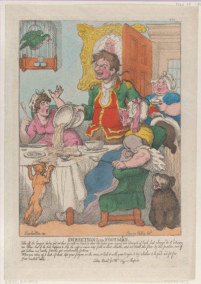 Wskazówki do Piechurzy, 10 listopada 1807., 10 listopada 1807. autorstwa Thomas Rowlandson