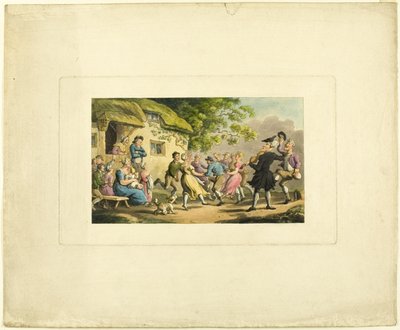Doctor Syntax Rural Sport, z The Tour of Doctor Syntax autorstwa Thomas Rowlandson