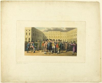 Doctor Syntax w Liverpoolu, z The Tour of Doctor Syntax autorstwa Thomas Rowlandson