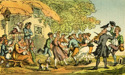 „Dr Syntax – sporty wiejskie” autorstwa Thomas Rowlandson