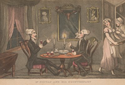 Доктор Синтаксис и его Counterpartpolish autorstwa Thomas Rowlandson