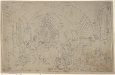 Dr Syntax i emerytowani łowcy lisów autorstwa Thomas Rowlandson