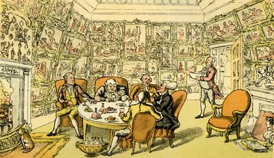 „Dr Syntax z moim Panem” autorstwa Thomas Rowlandson