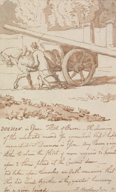 Dunmow autorstwa Thomas Rowlandson