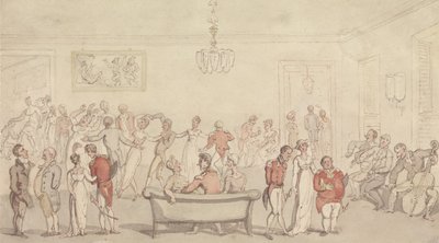 Eleganckie tańce towarzyskie autorstwa Thomas Rowlandson