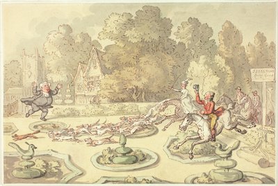 Rozwścieczony wikary autorstwa Thomas Rowlandson