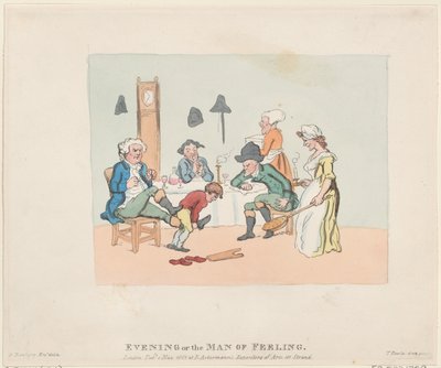 Wieczór, czyli Człowiek Uczucia, 1 maja 1803., 1 maja 1803. autorstwa Thomas Rowlandson