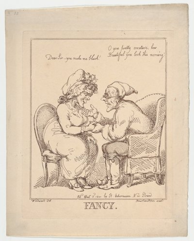 Fantazyjne, 20 lipca 1801 r., 20 lipca 1801 r. autorstwa Thomas Rowlandson
