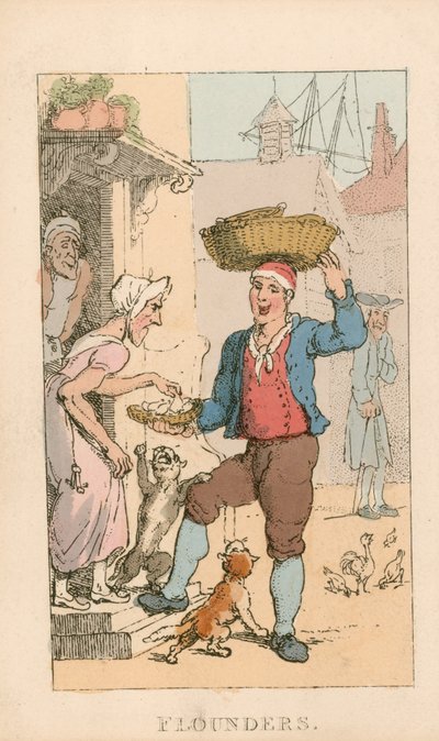 Flądry autorstwa Thomas Rowlandson