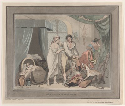 Czwarta godzina w kraju, 20 października 1790., 20 października 1790. autorstwa Thomas Rowlandson