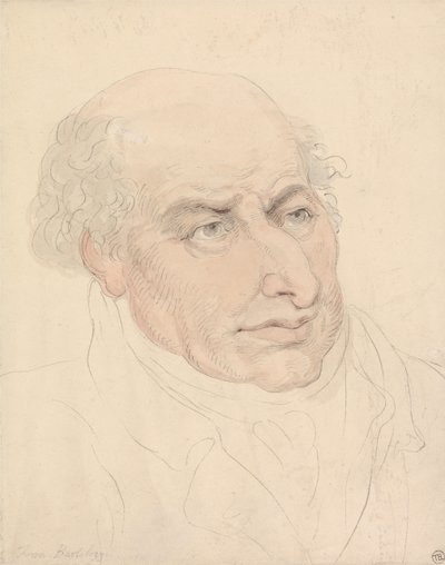Francesco Bartolozzi autorstwa Thomas Rowlandson