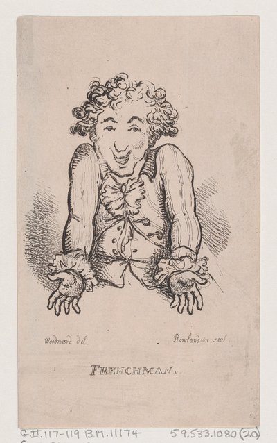 Francuz, kwiecień 1808., kwiecień 1808. autorstwa Thomas Rowlandson