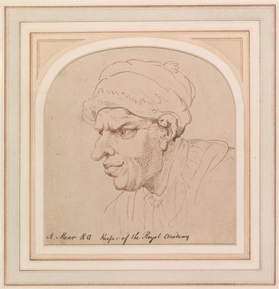 George Moser autorstwa Thomas Rowlandson